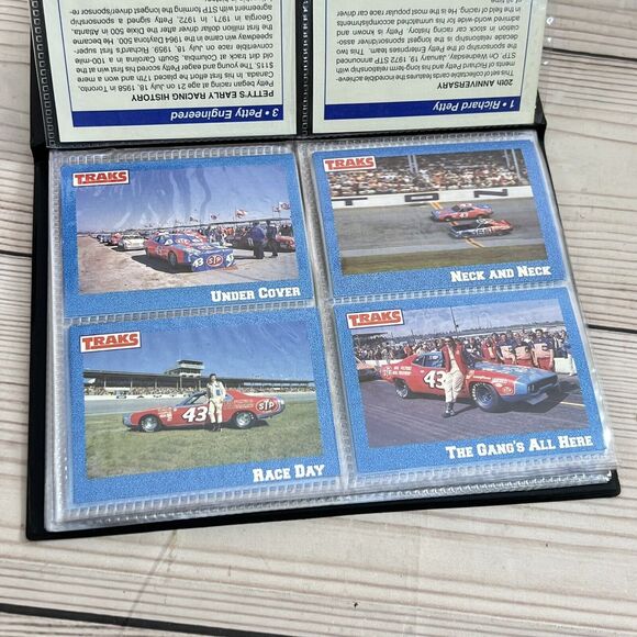 Richard Petty TRAKS 1991 Collector Set- Cards LOT #1-50 All NM in Pro Set Binder - Picture 5 of 16